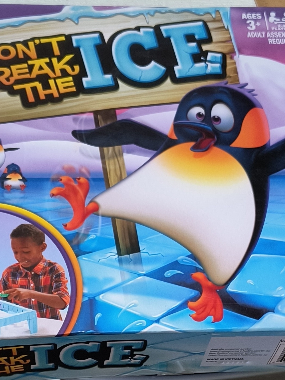 Ami Don’t Break the Ice Game – Blue, Orange, Black, White
